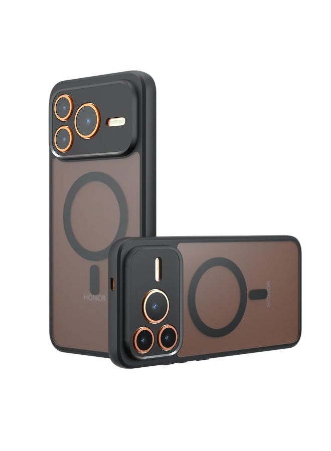 general Magnetic Case Compatible with Honor Power 2 5G Cover with Wireless Charging, Selected TPU Material and Four Corner Airbags Shock and Drop Resistance Cover for Honor Power 2 - Image 1